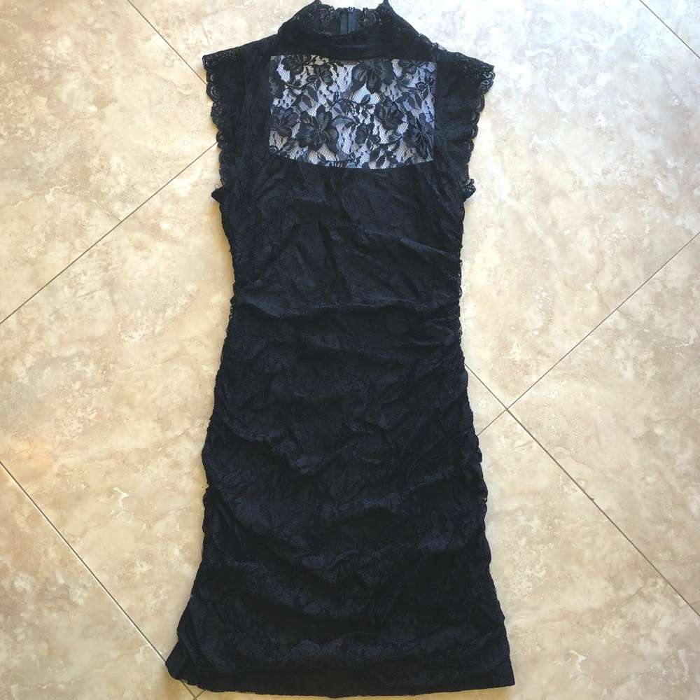 Forever 21 lace fitted dress